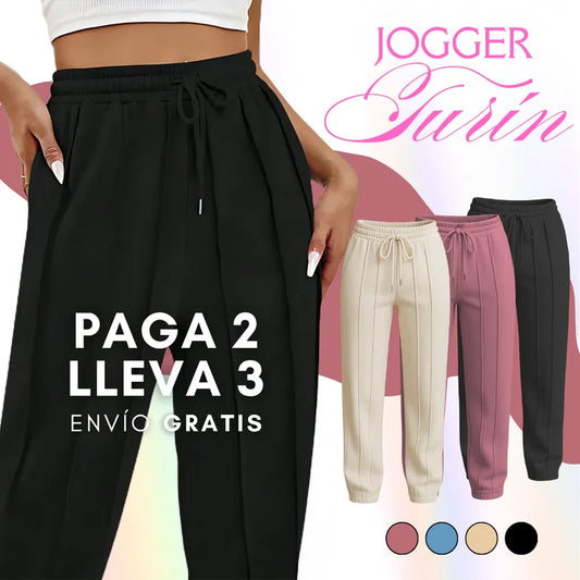 JOGGER PREMIUM BOTA RECTA ELEGANTE🎯