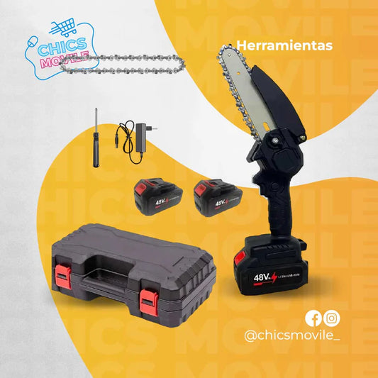 Motosierra Inalámbrica Portátil de 750W